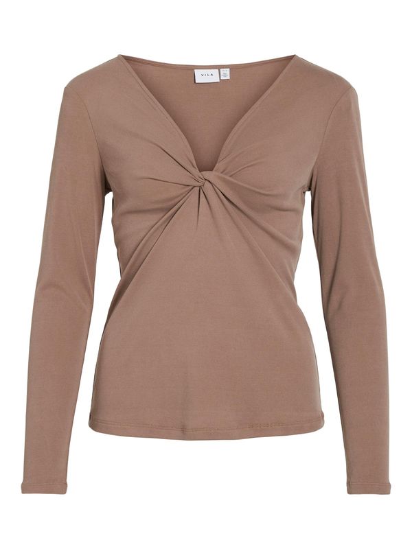 VILA VILA Majica  svijetlosmeđa