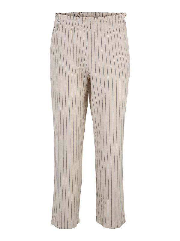 Vila Petite Vila Petite Hlače 'PRISILLA'  cappuccino / crna