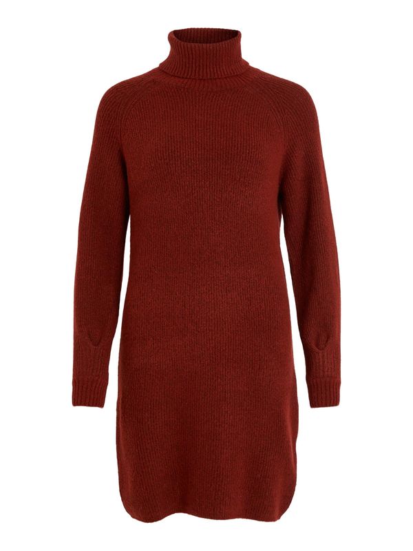 VILA VILA Pletena haljina 'Randy'  hrđavo crvena