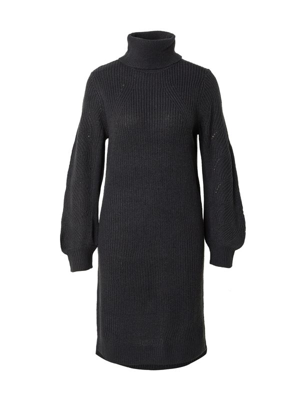 VILA VILA Pletena haljina 'VINIKA'  crna