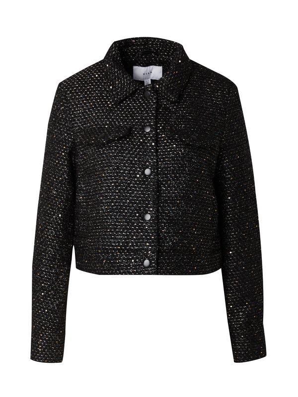 VILA VILA Prijelazna jakna 'VIPLAX'  crna melange