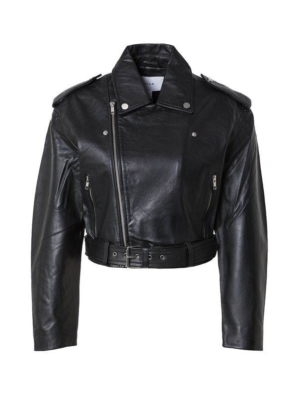 VILA VILA Prijelazna jakna 'VIROLEY'  crna