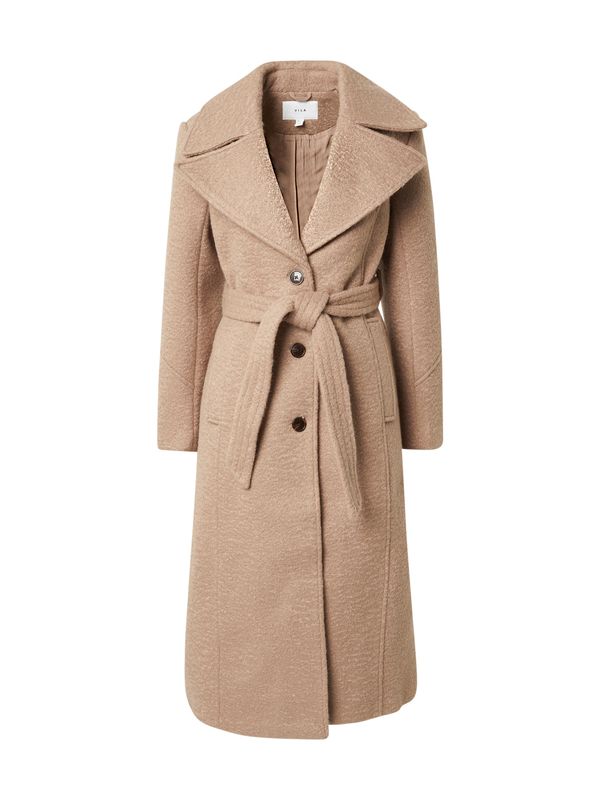 VILA VILA Prijelazni kaput 'VIJONNO'  tamno bež