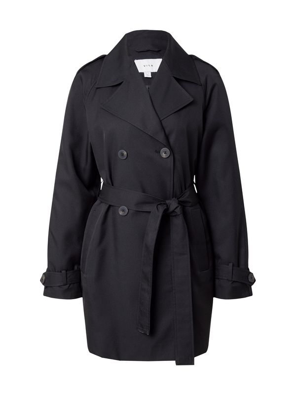 VILA VILA Prijelazni kaput 'VIZelena'  crna