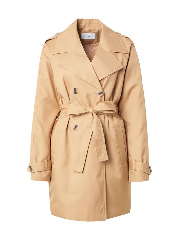 VILA VILA Prijelazni kaput 'VIZELENA'  tamno bež