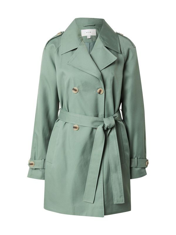 VILA VILA Prijelazni kaput 'VIZELENA'  tamno zelena