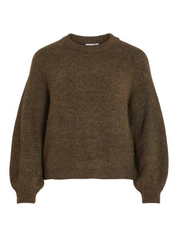 VILA VILA Pulover 'Jamina'  maslinasta