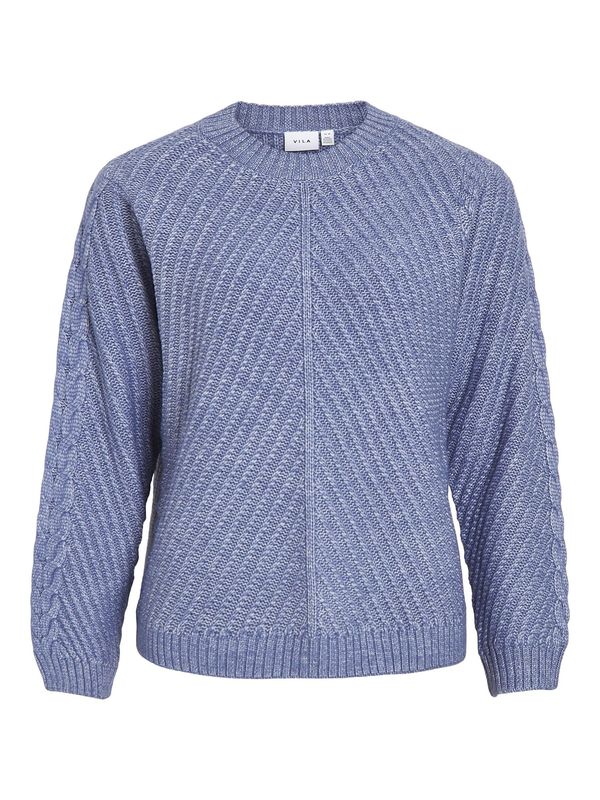 VILA VILA Pulover 'VIERIN'  golublje plava