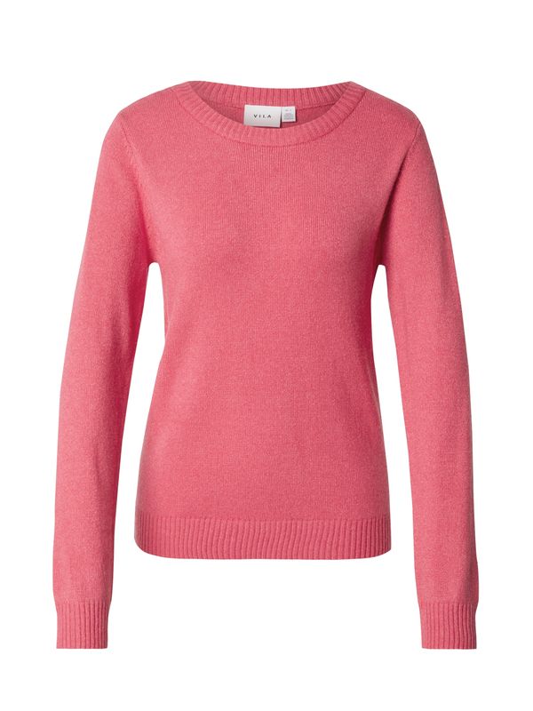 VILA VILA Pulover 'VIRil'  crvena melange