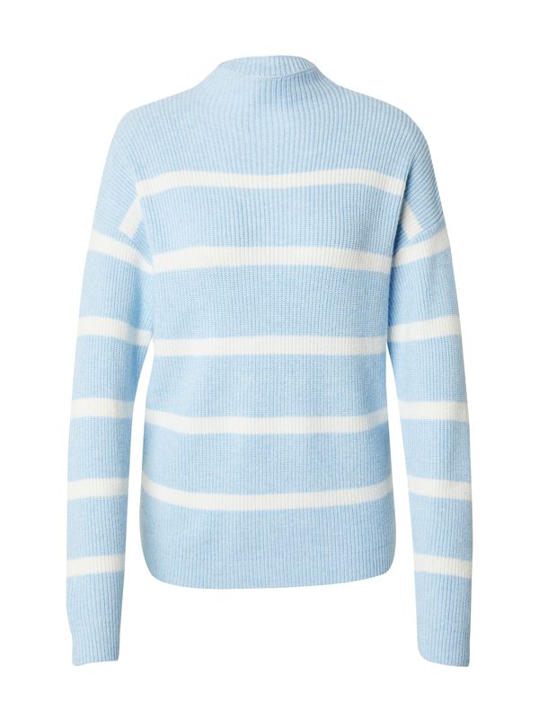VILA VILA Pulover 'VIRIL'  svijetloplava / bijela