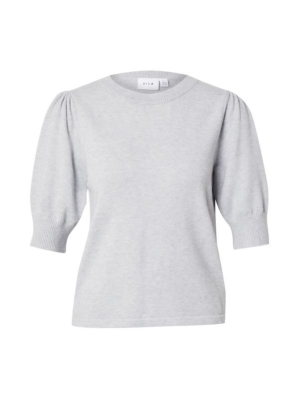 VILA VILA Pulover 'VIRIL'  svijetlosiva