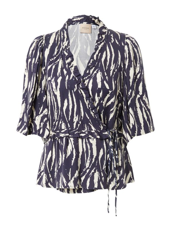 VILA ROUGE EDIT VILA ROUGE EDIT Bluza 'Kyra'  bež / morsko plava