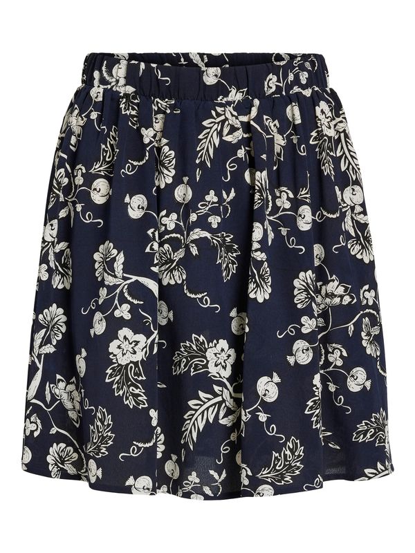 VILA VILA Suknja 'DAISY'  mornarsko plava / crna / bijela