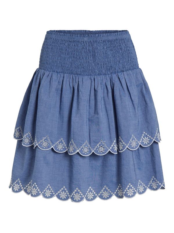 VILA VILA Suknja 'Milly'  plava / bijela