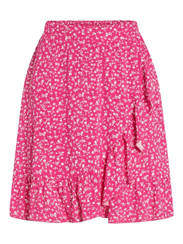 VILA VILA Suknja 'SUN'  roza / bijela
