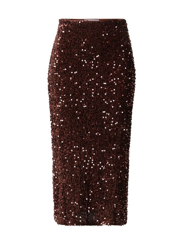 VILA VILA Suknja 'VIAIR'  smeđa