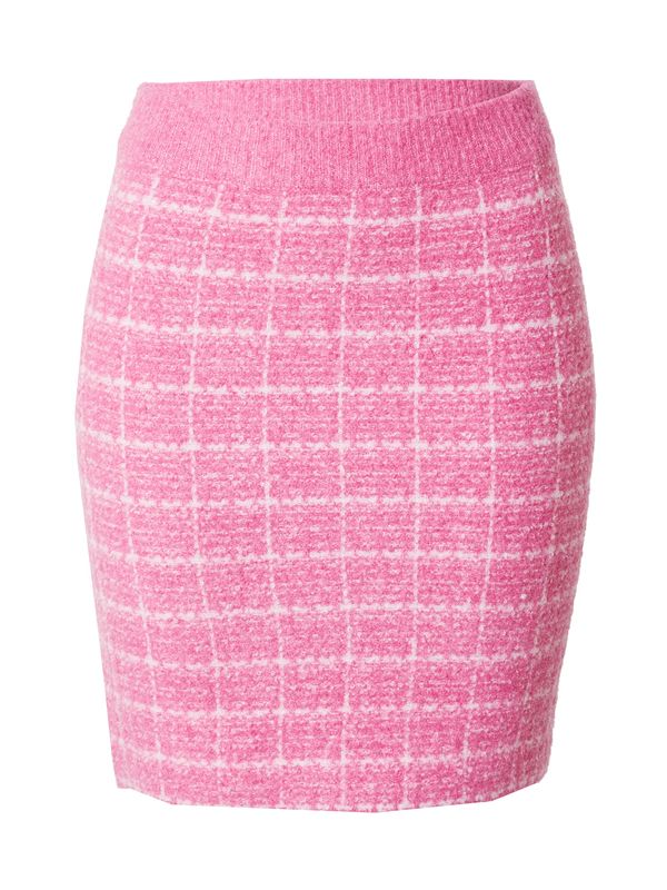 VILA VILA Suknja 'VIAUDREY'  roza / bijela