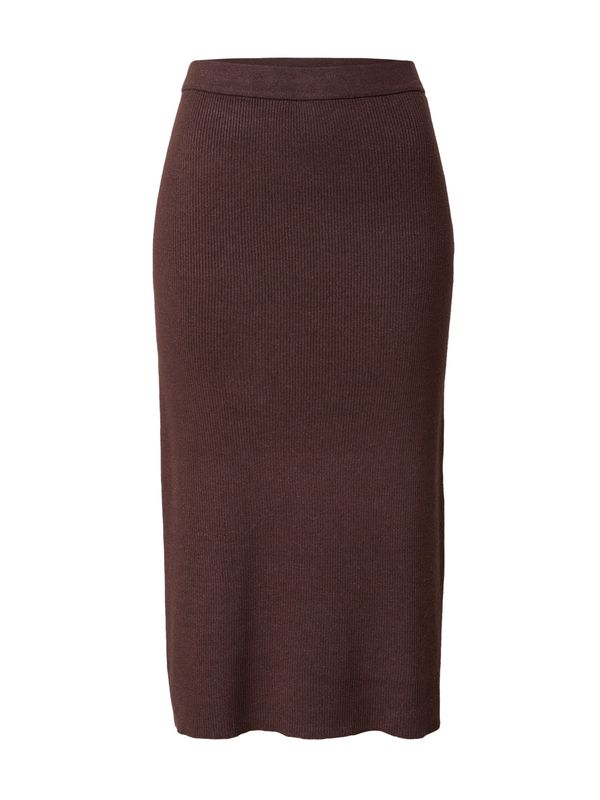 VILA VILA Suknja 'VICOMFY'  tamno smeđa