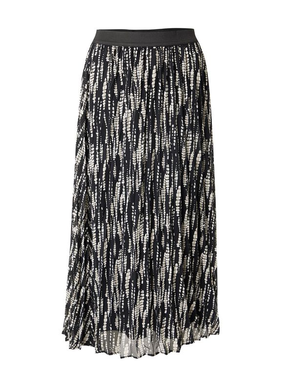 VILA VILA Suknja 'VIKUBBA'  crna / prljavo bijela