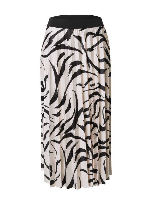 VILA VILA Suknja 'VINITBAN'  boja pijeska / crna