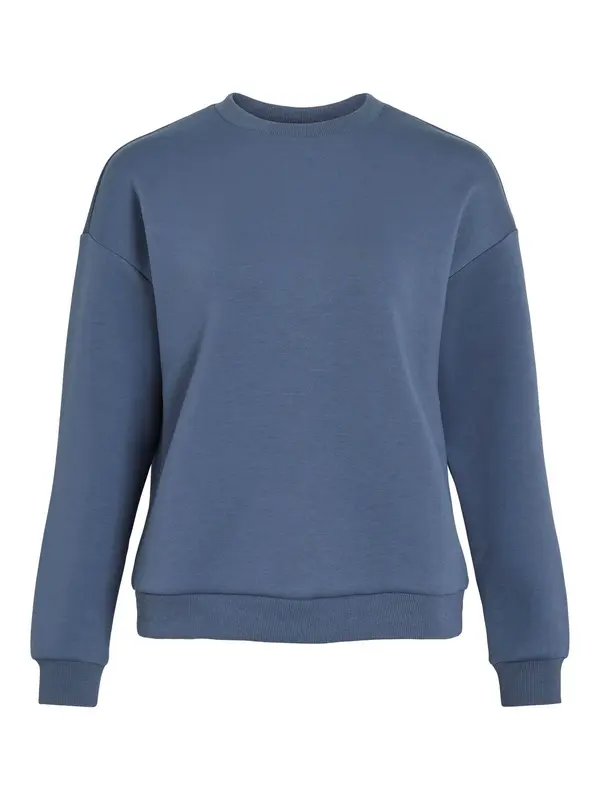 VILA VILA Sweater majica 'VISANDY'  safirno plava