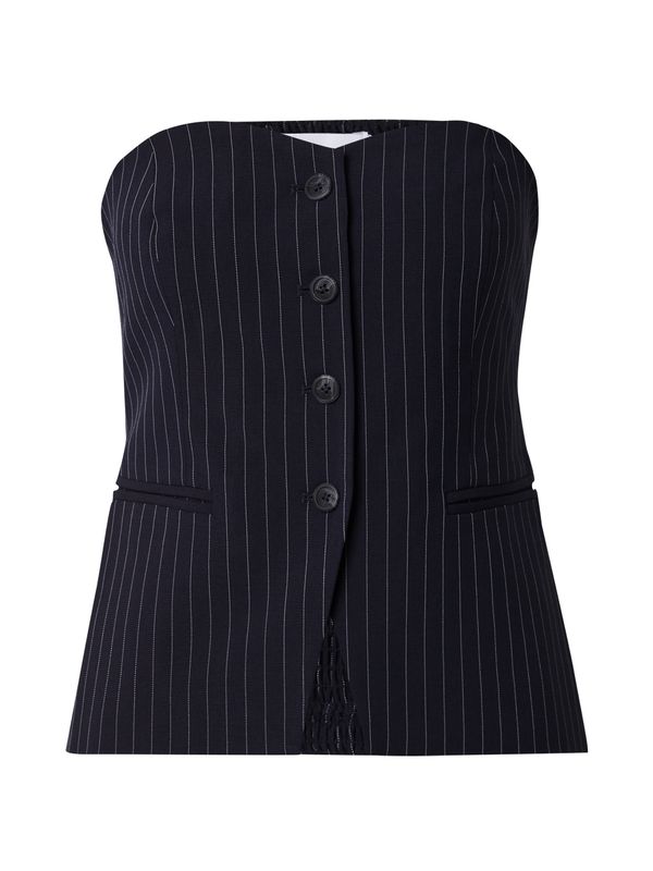 VILA VILA Top 'PITS'  mornarsko plava / bijela