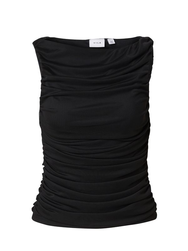 VILA VILA Top 'VIELENA'  crna
