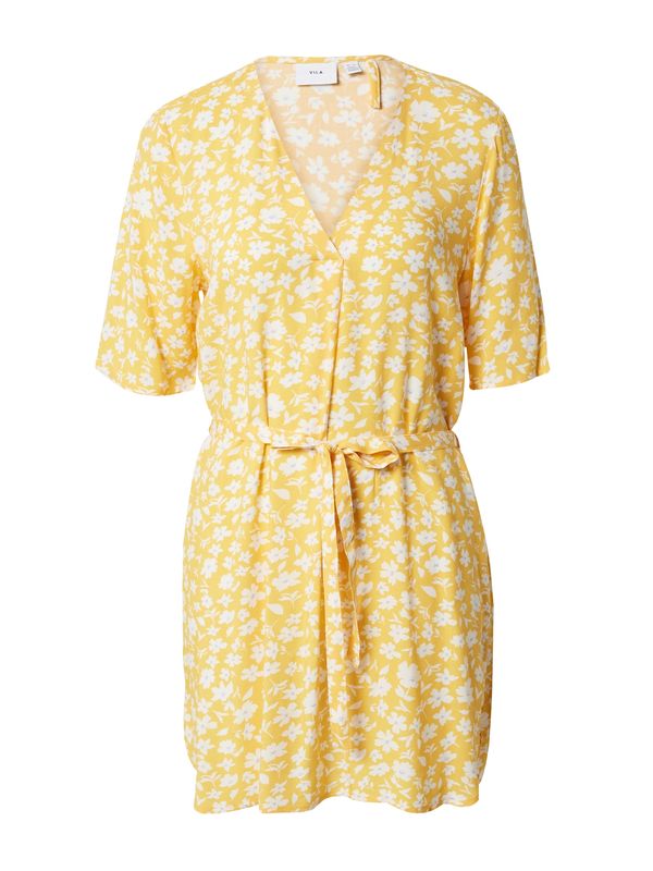 VILA VILA Tunika 'CELINA'  azur / svijetloplava / žuta