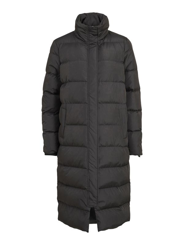 VILA VILA Zimski kaput 'Camisa'  crna