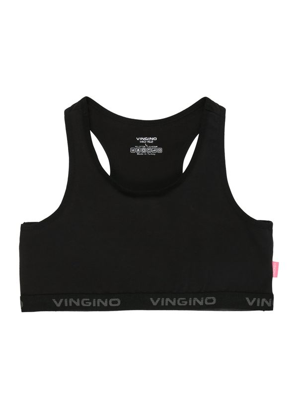 VINGINO VINGINO Grudnjak 'Racer Girls'  crna