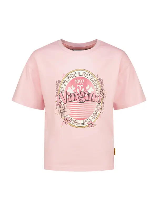 VINGINO VINGINO Majica 'Henrieka'  zlatna / rosé / crna / bijela
