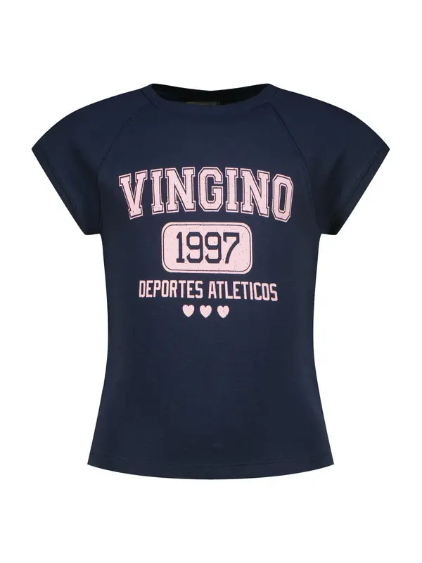 VINGINO VINGINO Majica 'Houla'  tamno plava / sivkasto ljubičasta (mauve)