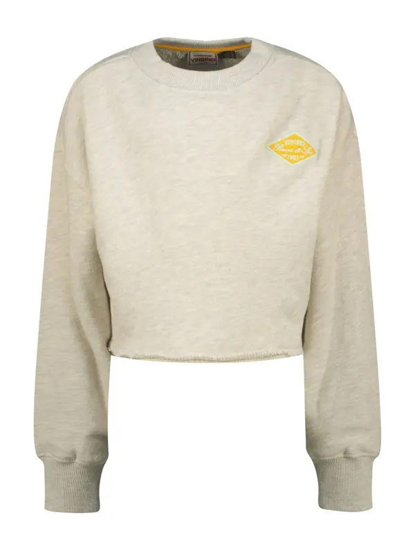 VINGINO VINGINO Sweater majica  svijetložuta / siva melange
