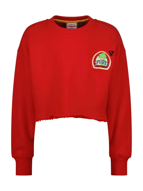 VINGINO VINGINO Sweater majica  svijetložuta / svijetlozelena / crvena