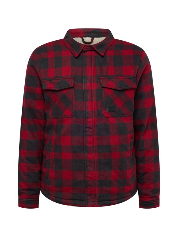 Vintage Industries Vintage Industries Prijelazna jakna 'Craft'  crvena / crna