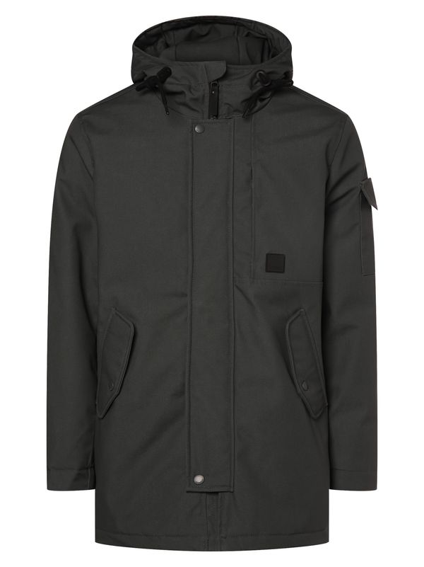 Vintage Industries Vintage Industries Tehnička jakna 'Gus'  antracit siva