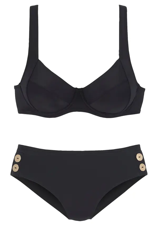 VIVANCE VIVANCE Bikini  bež / crna