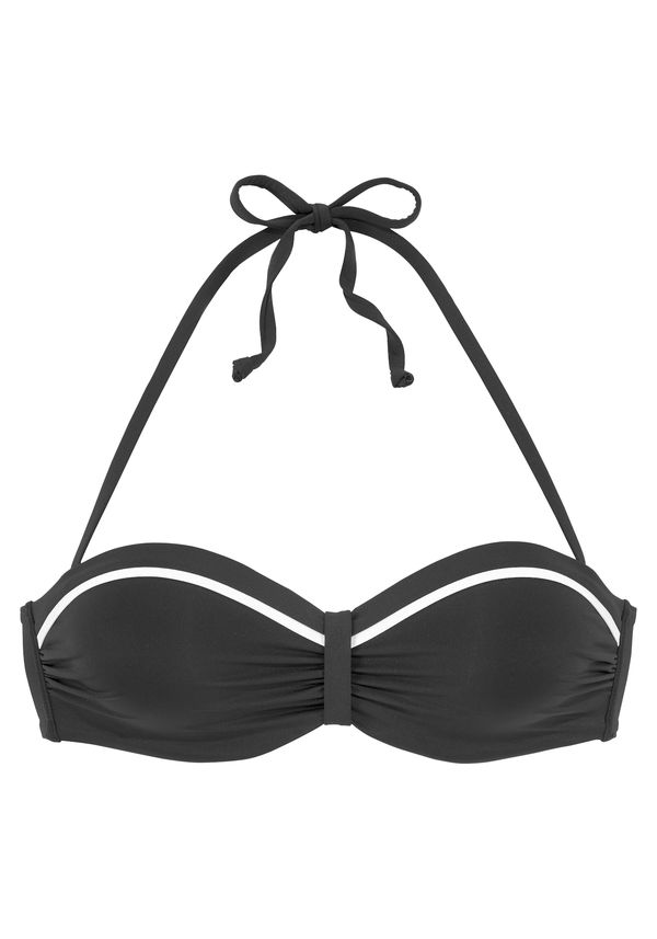 VIVANCE VIVANCE Bikini gornji dio  crna / bijela