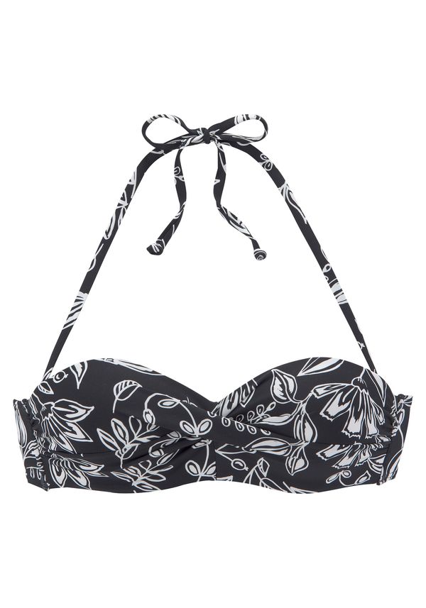 VIVANCE VIVANCE Bikini gornji dio  crna / bijela