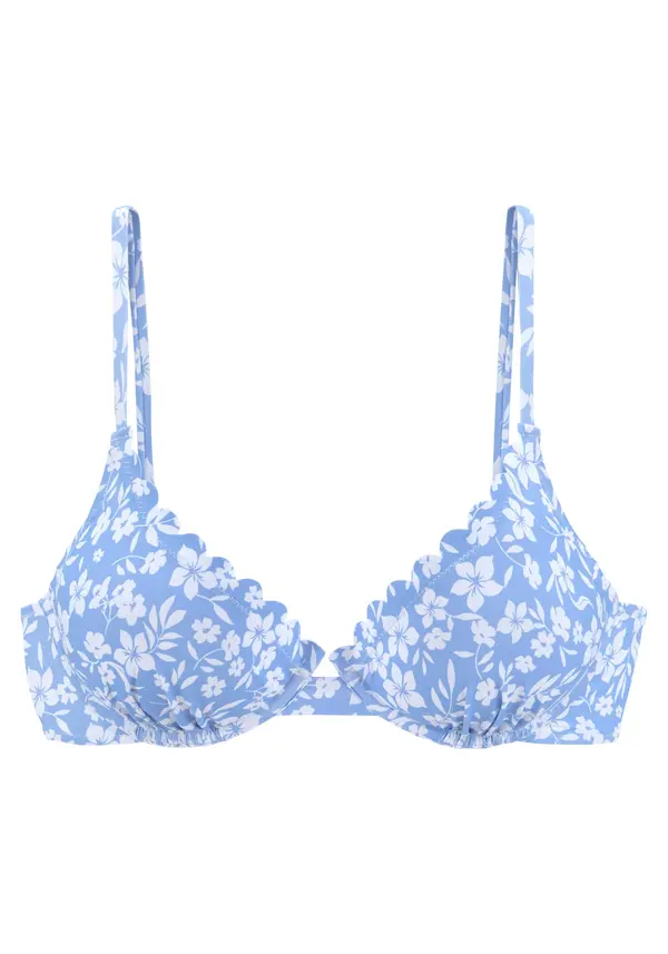 VIVANCE VIVANCE Bikini gornji dio  plava / bijela
