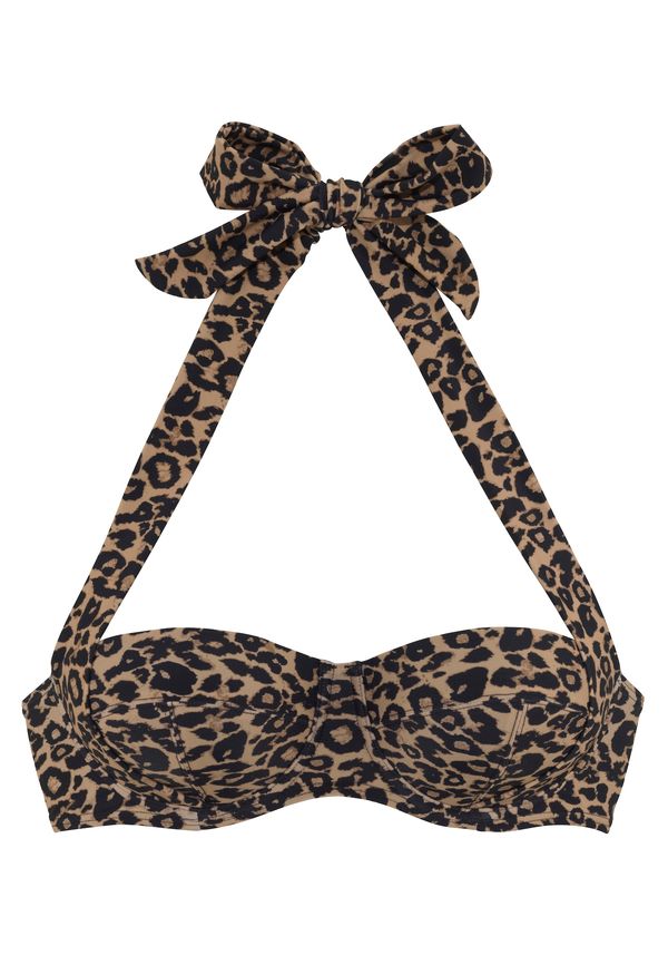 VIVANCE VIVANCE Bikini gornji dio  smeđa / crna