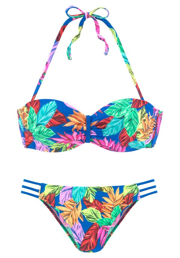 VIVANCE VIVANCE Bikini  kraljevsko plava / svijetlozelena / ružičasta / svijetlo crvena