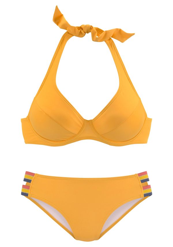 VIVANCE VIVANCE Bikini  tamno plava / žuta / crvena / srebro