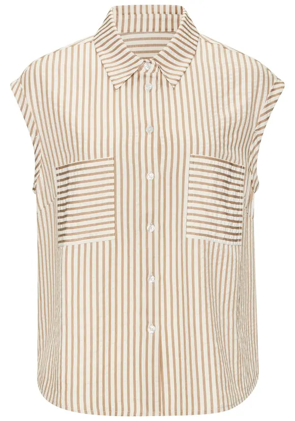 VIVANCE VIVANCE Bluza  boja pijeska / karamela