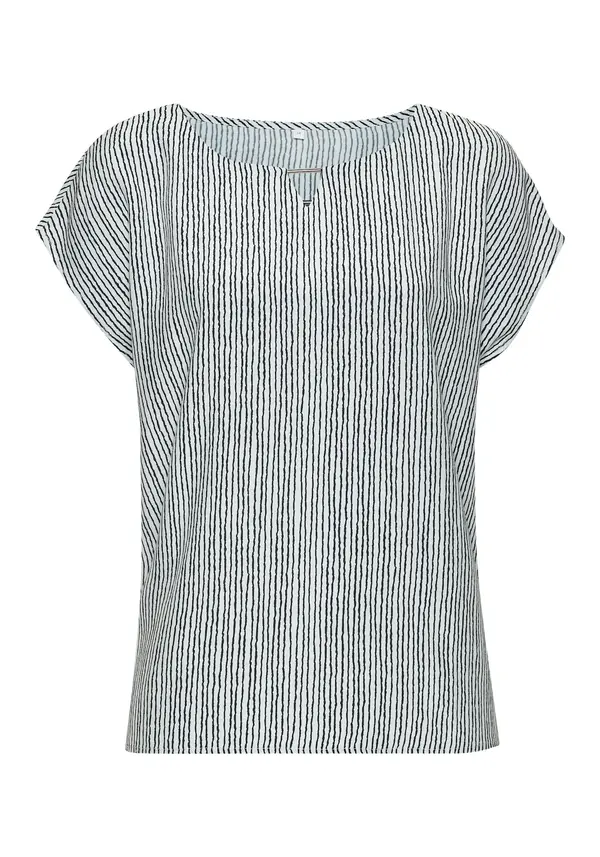 VIVANCE VIVANCE Bluza  crna / bijela