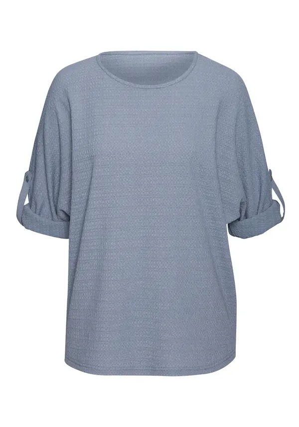 VIVANCE VIVANCE Bluza  plava / golublje plava