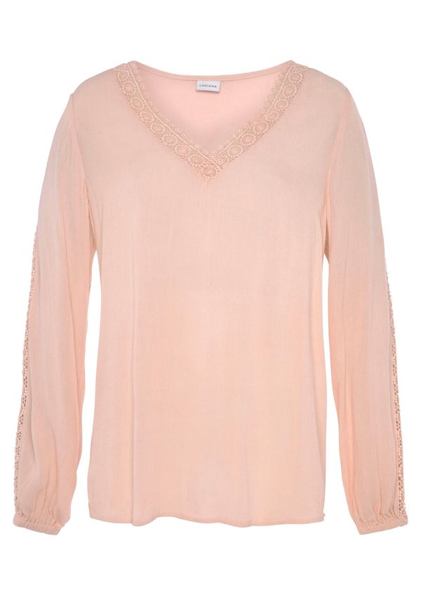 VIVANCE VIVANCE Bluza  sivkasto ljubičasta (mauve)