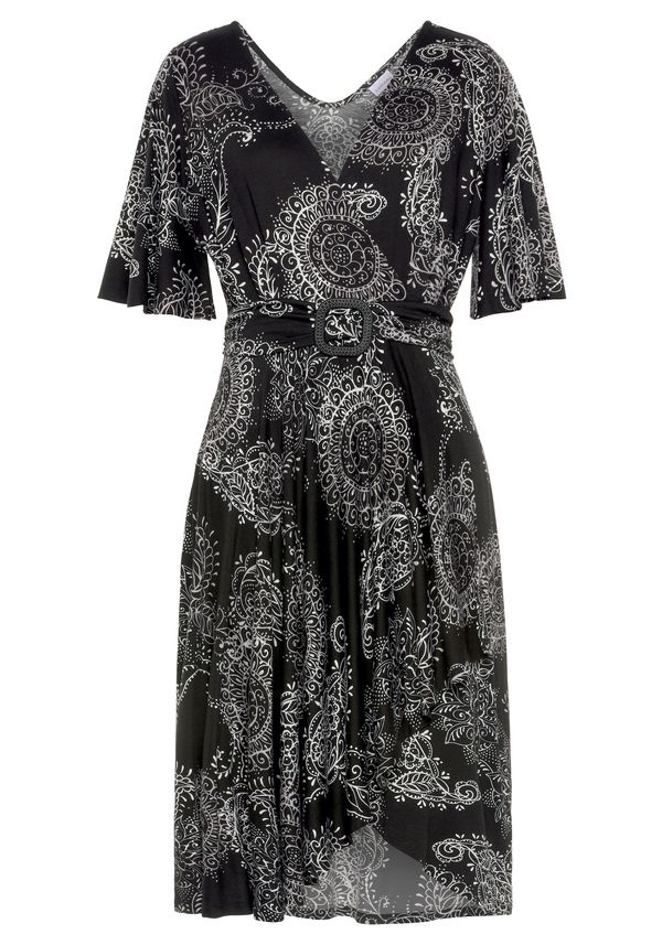 VIVANCE VIVANCE Haljina  crna / bijela