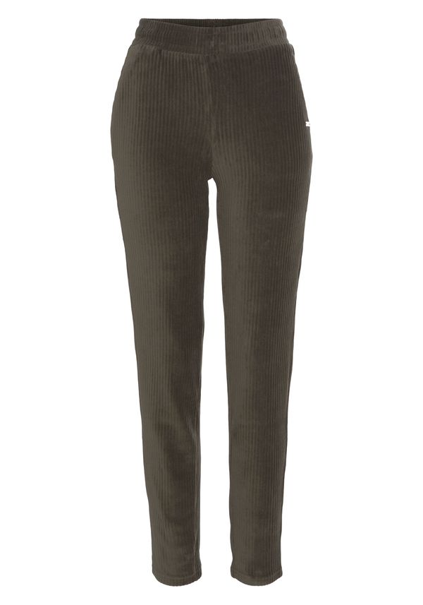 VIVANCE VIVANCE Hlače  tamno zelena