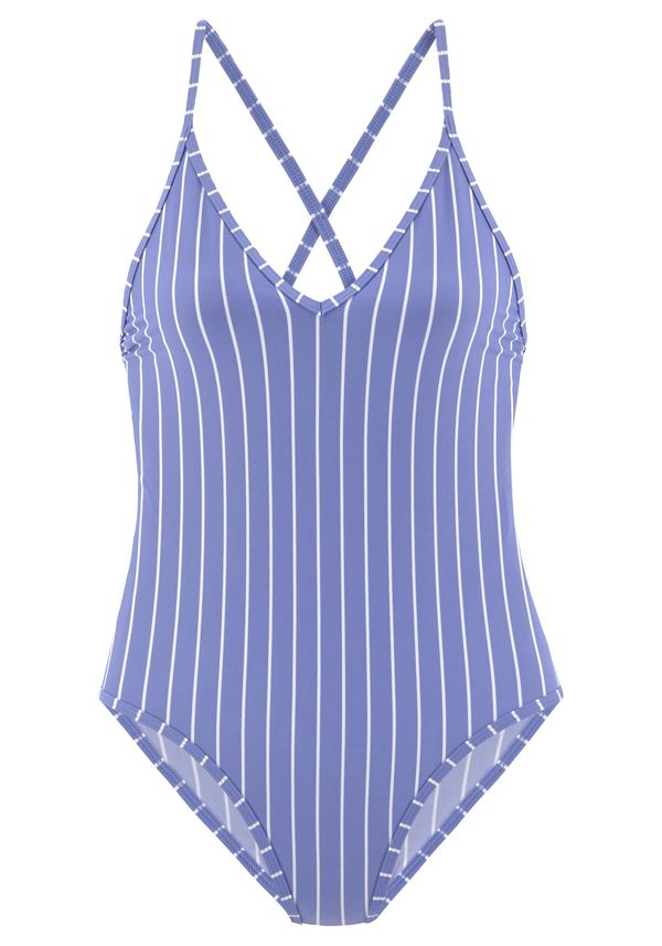 VIVANCE VIVANCE Jednodijelni kupaći kostim  svijetloplava / bijela